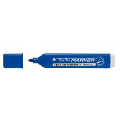 [841101] CF12 TRATTO MARKER BLU P/TONDA