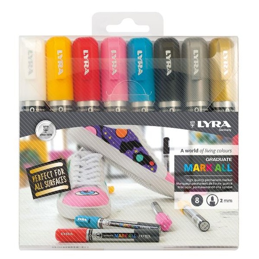 [L6821080] AST8 MARK ALL 2MM COLORI ASSORTITI