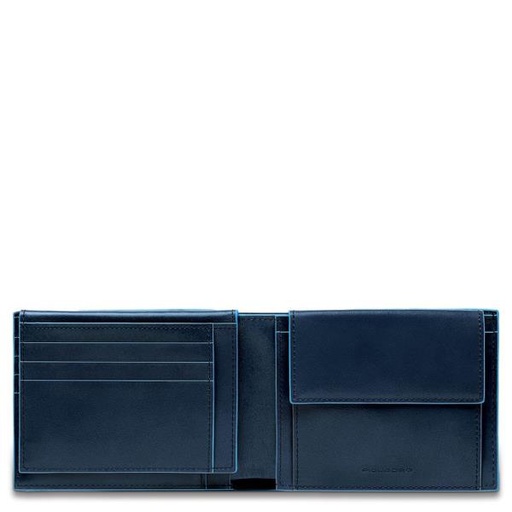 [PU1392B2R/BLU] PIQUADRO PU1392B2R/BLU PORTAFOGLIO