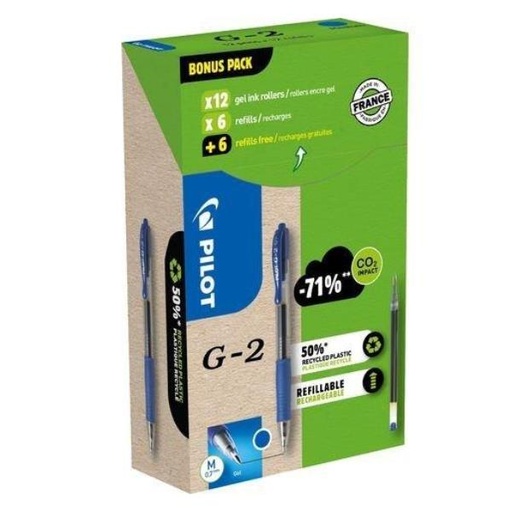 [000024] CF 12SFERE+12REFIL G-2 - BLU