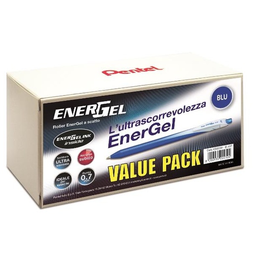 [0022230] CF24ROLLER ENERGEL SLIM 0 7 BLU