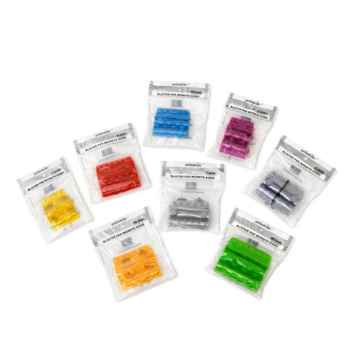 [8000/20] CF20BLISTER MONETE 1 CENT. TRASP.