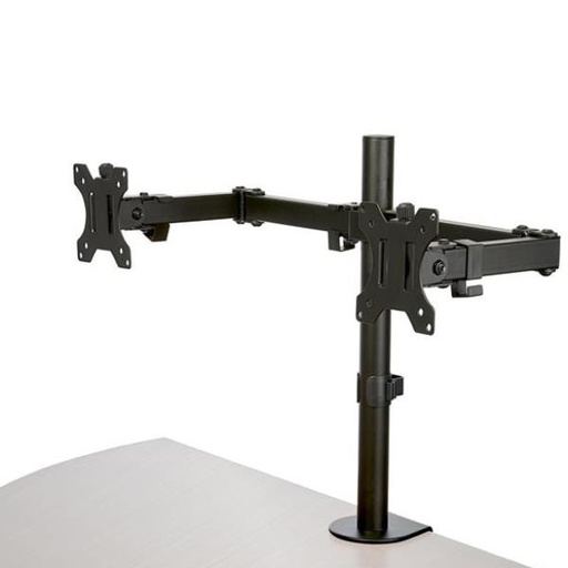 [ARMDUAL2] STAFFA PER DUE MONITOR CON MONTAGG