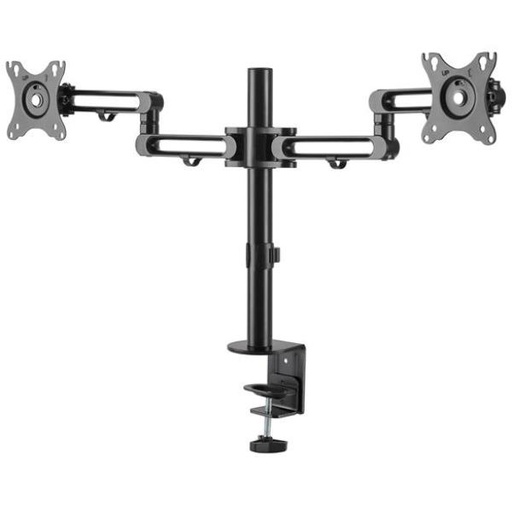 [ARMDUAL3] STAFFA PER DUE MONITOR CON MONTAGG