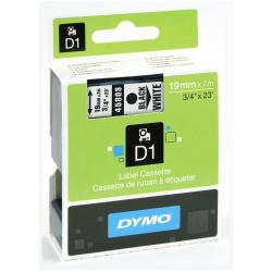 [S0720830A] NASTRO D1 19MMX7M NERO/BIANCO