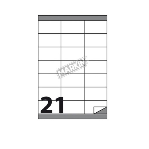 [210C554] CF2100   ETICHETTE  21F X100  78X38