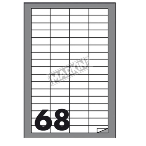 [210C562] CF6800 ETICHETTE  48 5X17 FG100