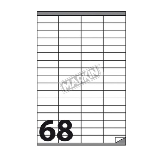 [210C571] CF6800 ETICHETTE 68FGX 00 52X16