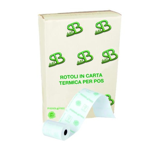 [3160057020CX] CF10 ROTOLI POS 57MMX20M D40 FORO12