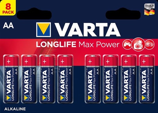 [4706101418] CF8 LONGLIFE MAX POWER AA ALCALINA