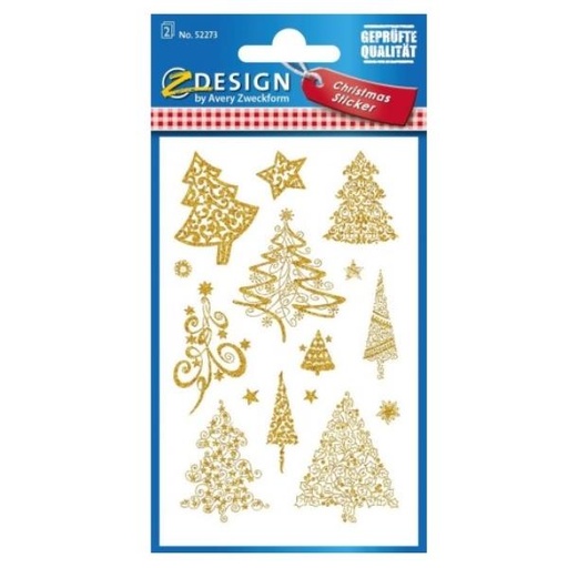 [52273] CF2 FF ALBERI DI NATALE ORO