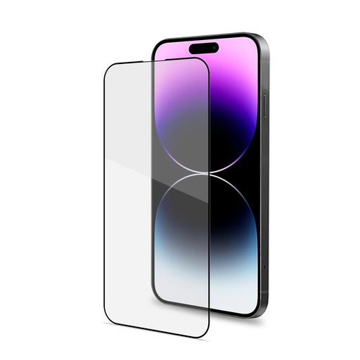 [FULLGLASS1027BK] FULL GLASS IPHONE 14 PRO MAX BLACK