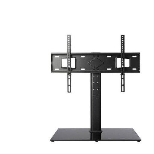 [ASFX600/00W] UNIV STEEL/GLASS TV TABLE STAND