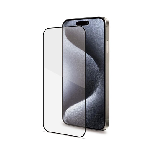 [FULLGLASS1054BK] FULL GLASS IPHONE 15 PRO BLACK