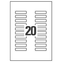 [L7552-25] ETICH TRASP.MINI IND 55X12 7SINGOLO