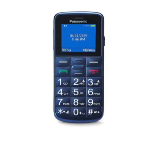[KX-TU110EXC] CELLULARE SENIOR KX-TU110 BLU
