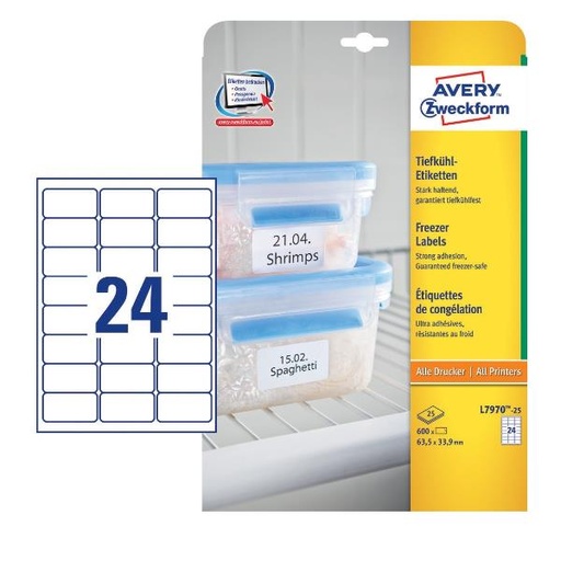 [L7970-25] ETICH. PER FREEZER 63 5X33 9