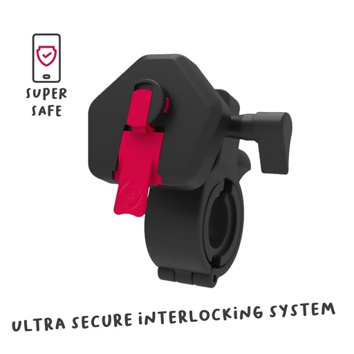 [SNAPFLEXBK] UNIV. BIKE HOLDER 170X90MM BLACK