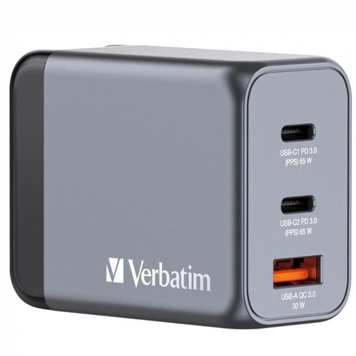 [32201] GAN CHARGER 3 PORT 65W