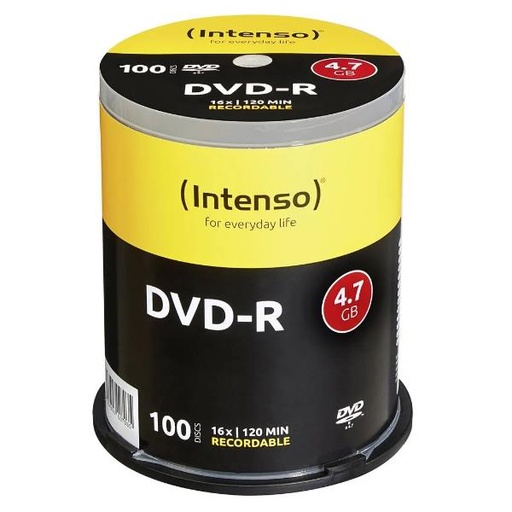 [4101156] DVD-R 4.7GB 16X SPINDLE 100PZ.