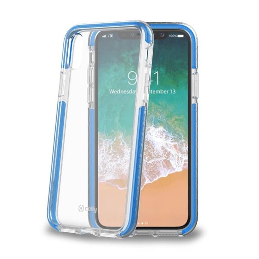 [HEXAGON900LB] HEXAGON IPHONE XS/X LIGHT BLUE