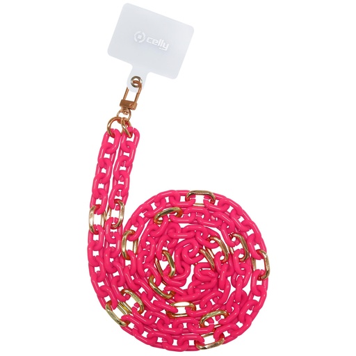 [LACETCHAINPKF] LACET CHAIN PINK FLUO