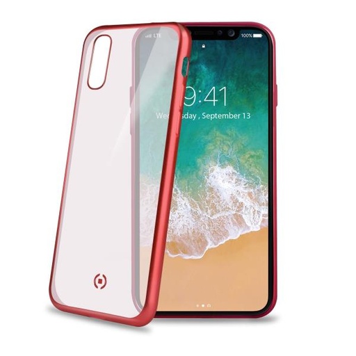 [LASERMATT900RD] LASER MATT IPHONE XS/X RED