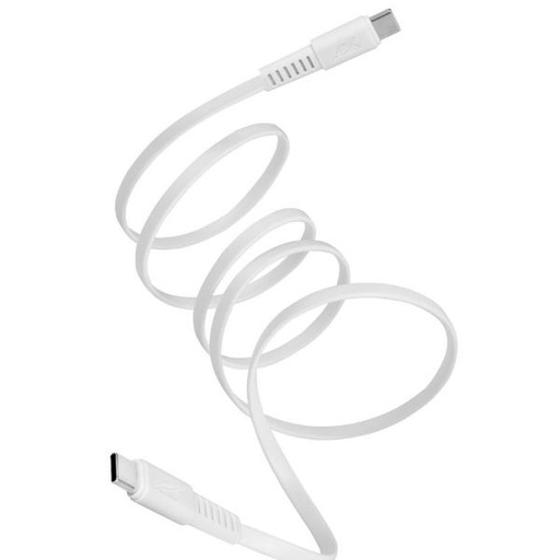 [PS6005WT12] CAVO TYPE-C/TYPE-C 1 2M BIANCO
