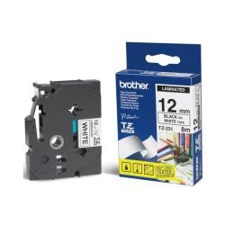 [TZE231] CASS DA 12MM NERA SU FONDO BIANCO