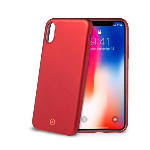 [SOFTMATT900RD] SOFTMATT IPHONE XS/X RED