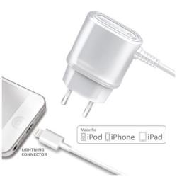 [TCIP5] TRAVEL CHARGER LIGHTNING 1A/5W WH