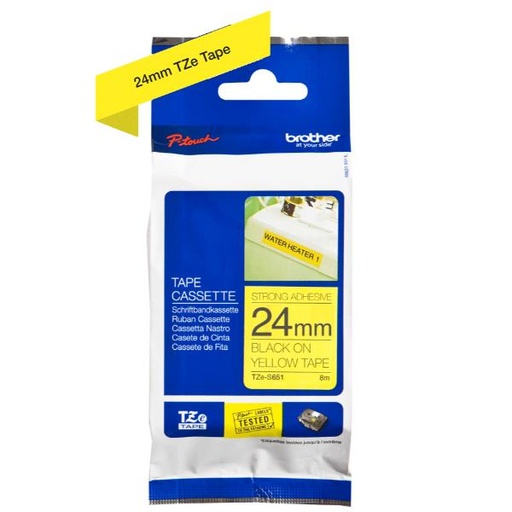 [TZES651] CASS DA 24MM NERA/GIALLO ADES RESIS